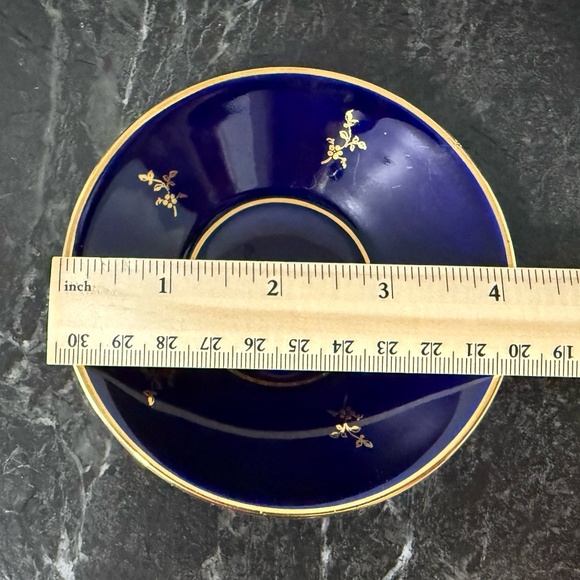 LIMOGES Porcelain Teacups and Saucers (Set of 2) - Picture 9 of 16